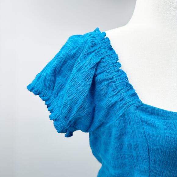 Free People Endless Summer‎ Elle Mini Dress in Catalina Blue Size Medium - Picture 7 of 11